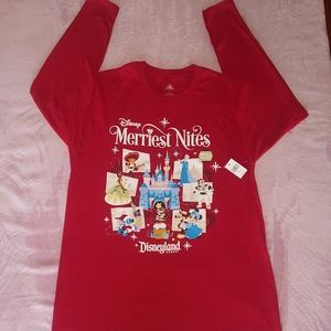 2021 Disney Merriest nights  cotyon long sleeve shirt